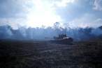 US tank immobilized by a landmine, 1966.jpg