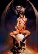 Boris Vallejo - Vampi 1994 Vampire Bat, Skull, Erotic Woman.jpg